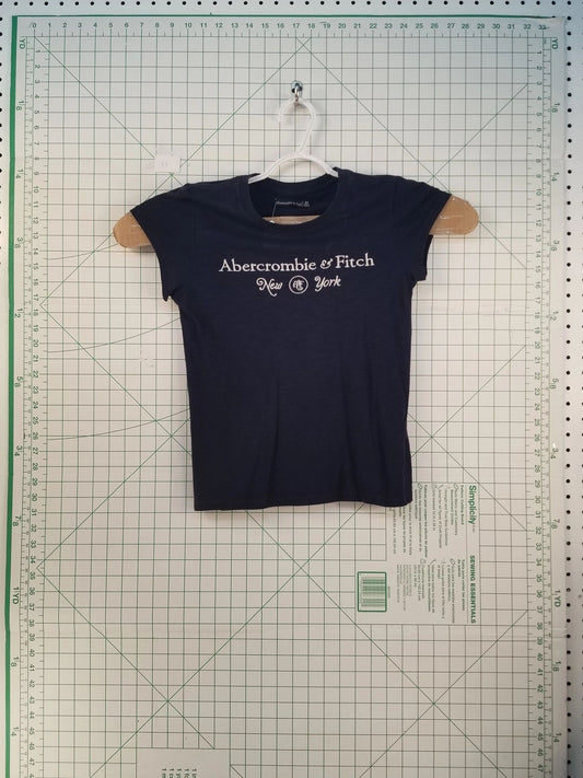 Abercrombie & Fitch Blue Graphic Tee XS