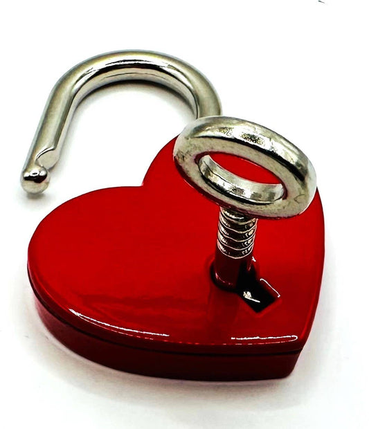 Gifts Amazing! - Heart Lock with key