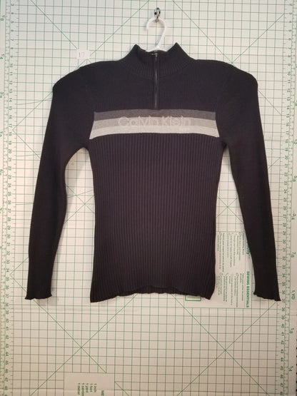 Calvin Klein Pullover with Turtleneck Zipper