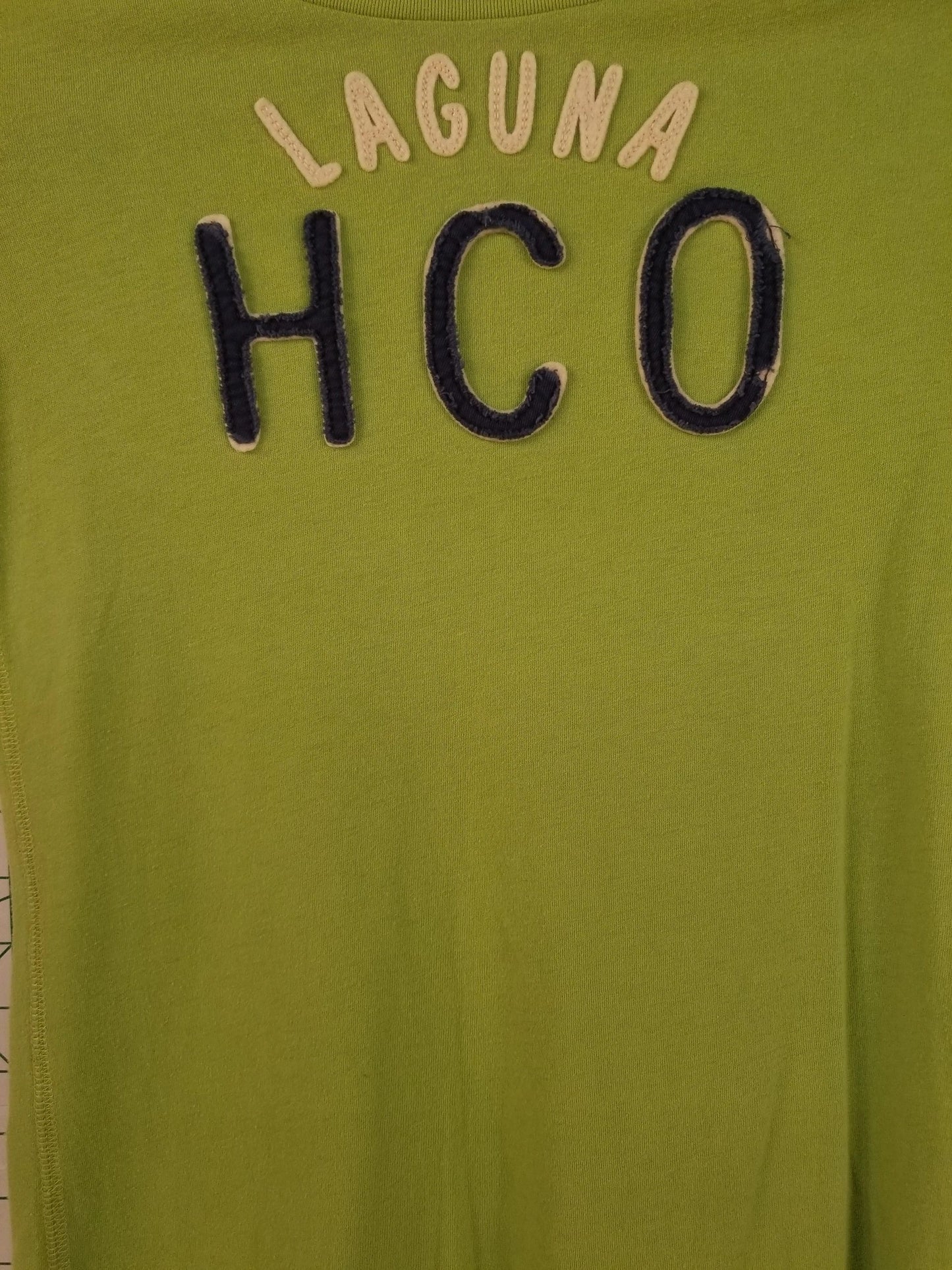 Hollister "Laguna HCO" Green Tee L