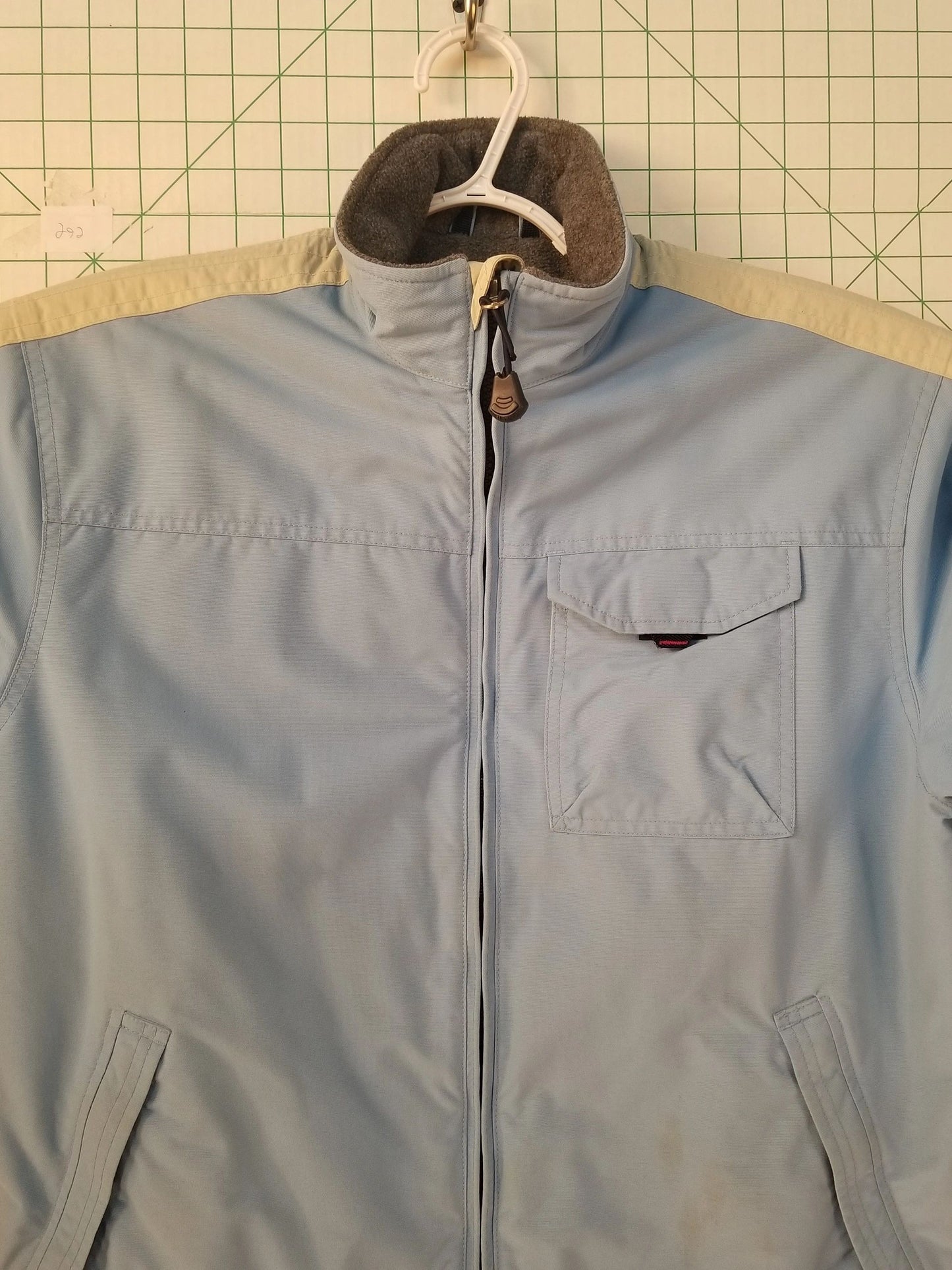 Abercrombie Zip-up Jacket Light Blue L