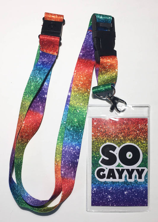 Kalan Lp - LYID050 So Gay Lanyard with ID Holder