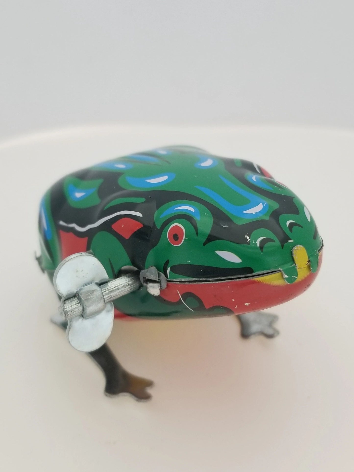 Tin Jumping Frog Wind-up Collector's Toy