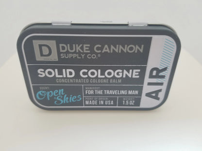 Duke Cannon Supply Co. "Open Skies" Concentrated Cologne "AIR"