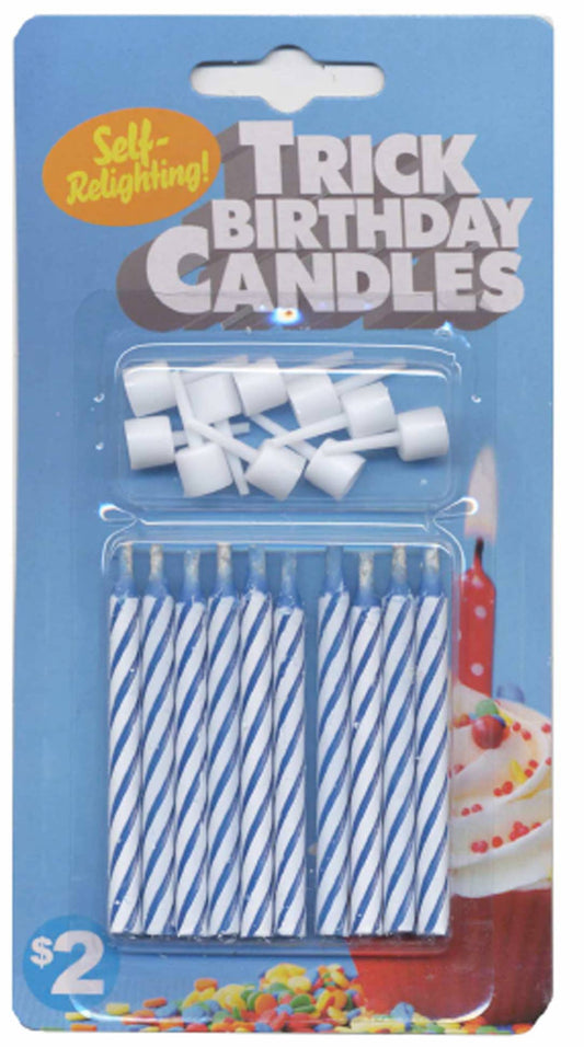 Relighting Birthday Candles Gag Gift