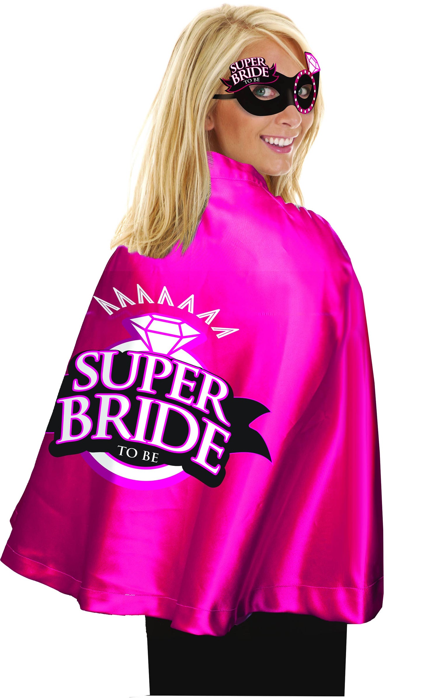 Little Genie Productions - *** SALE*** Super Bride Cape and Mask Set