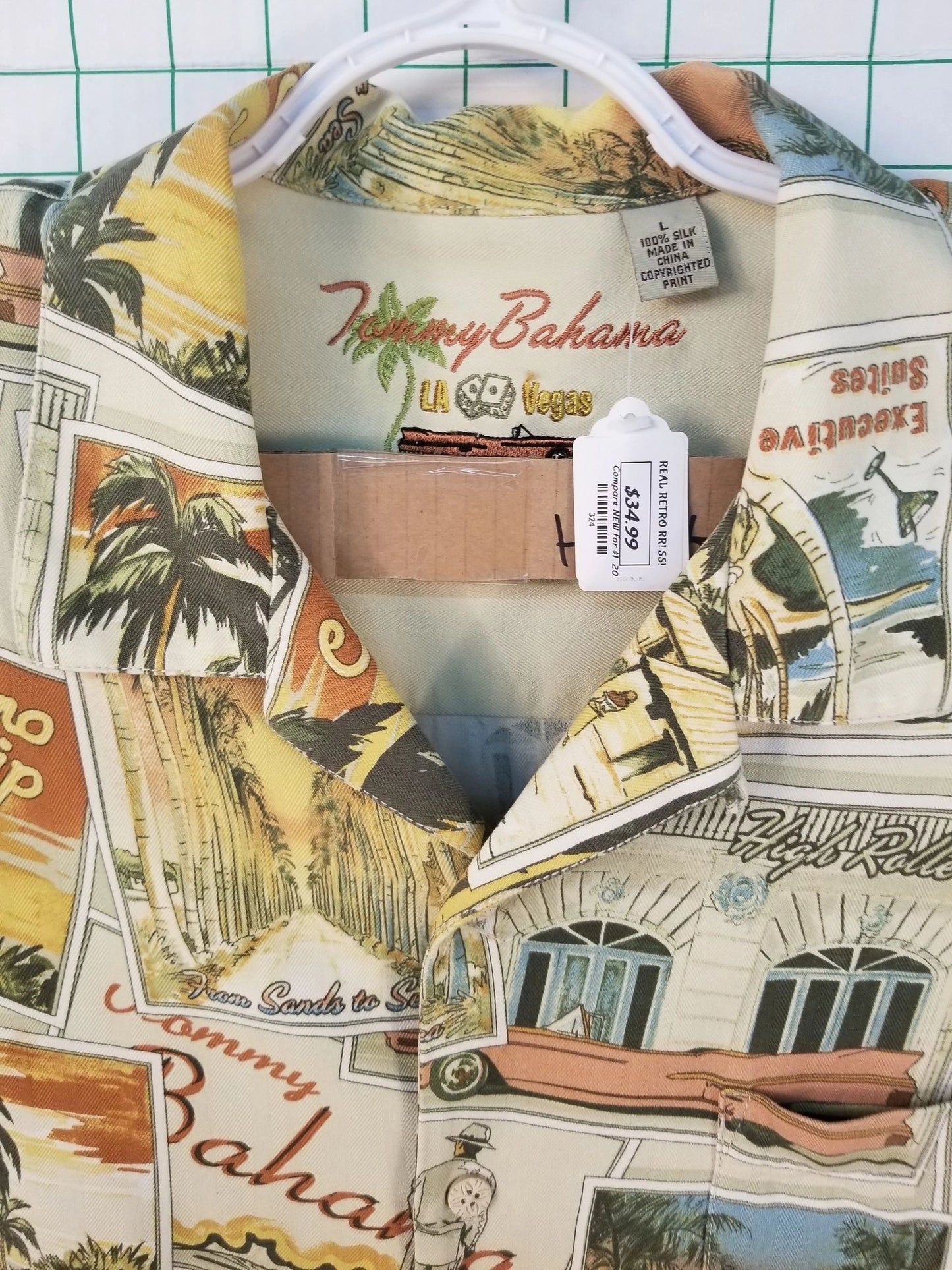 Tommy Bahama "Vegas" Short Sleeve Button Down