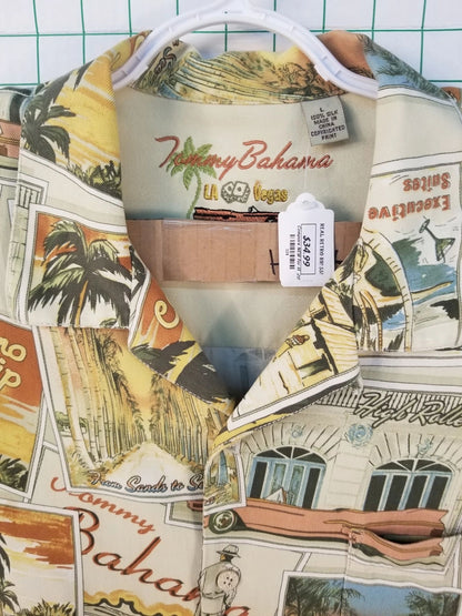 Tommy Bahama "Vegas" Short Sleeve Button Down