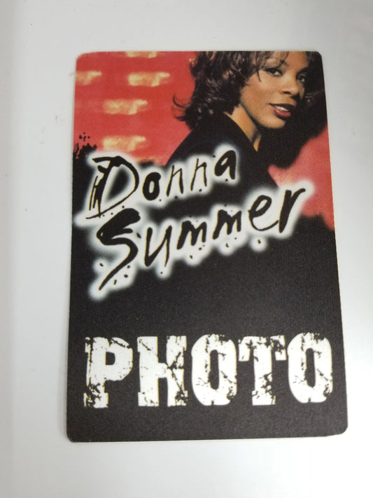 Donna Summer Backstage Pass