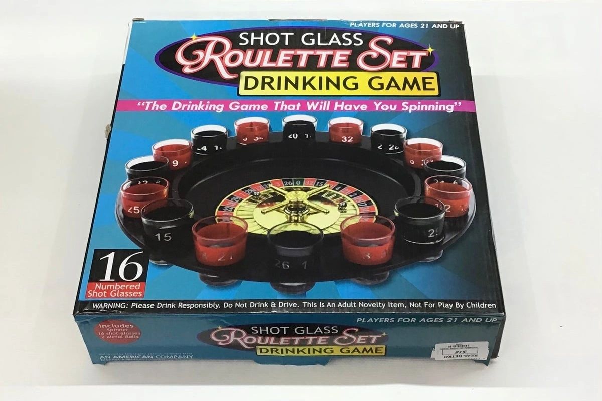 Shot Glass Roulette Drinking Game