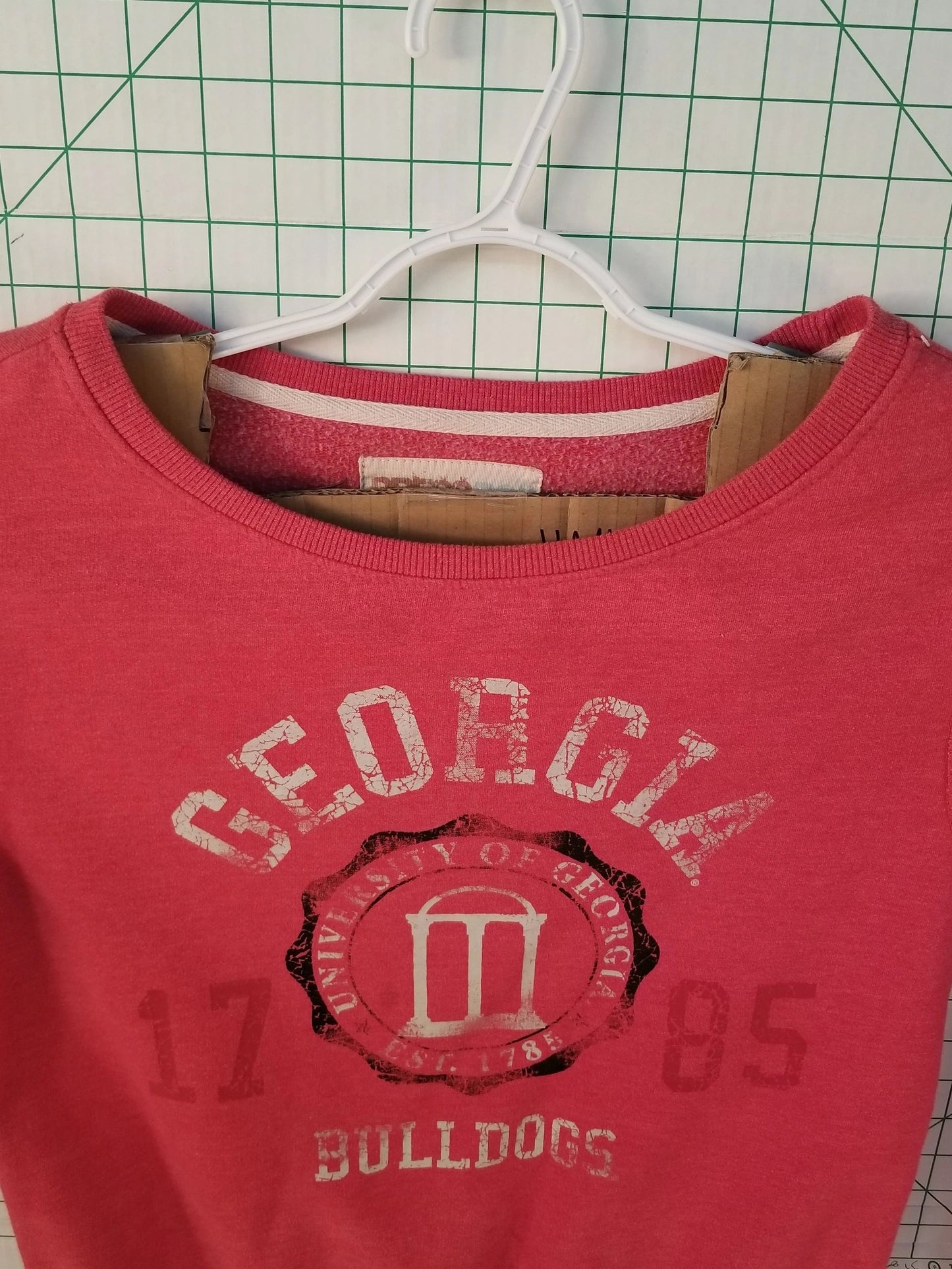 Press Box "Georgia Bulldogs" Crewneck Sweater S