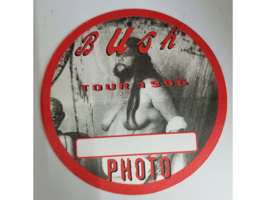 Bush Tour 1996 Backstage Pass