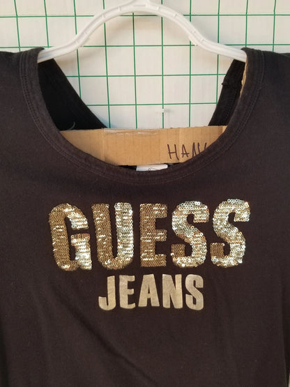 Guess Jeans Black Top Small