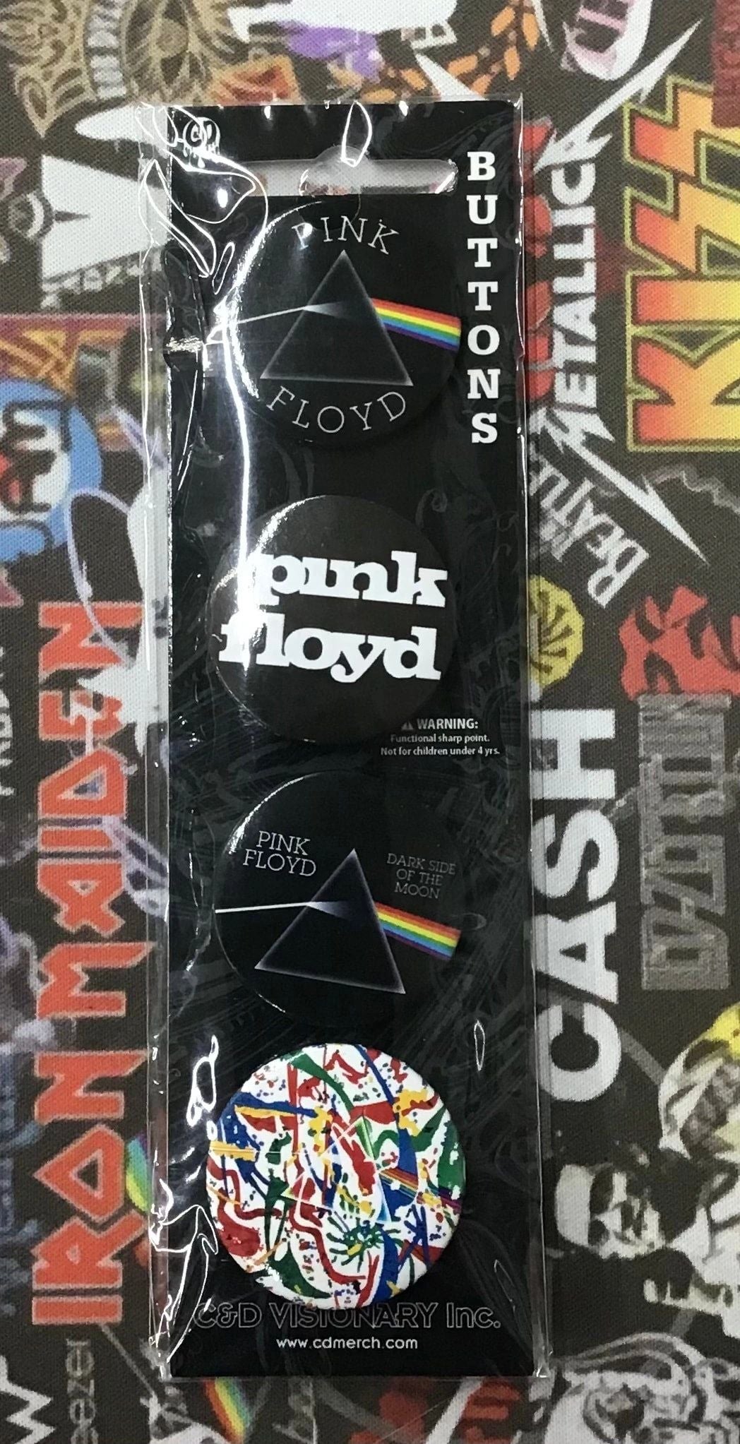 Pink Floyd Buttons