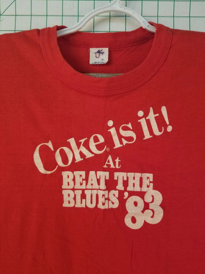 Red Beat the Blues '83 Tee