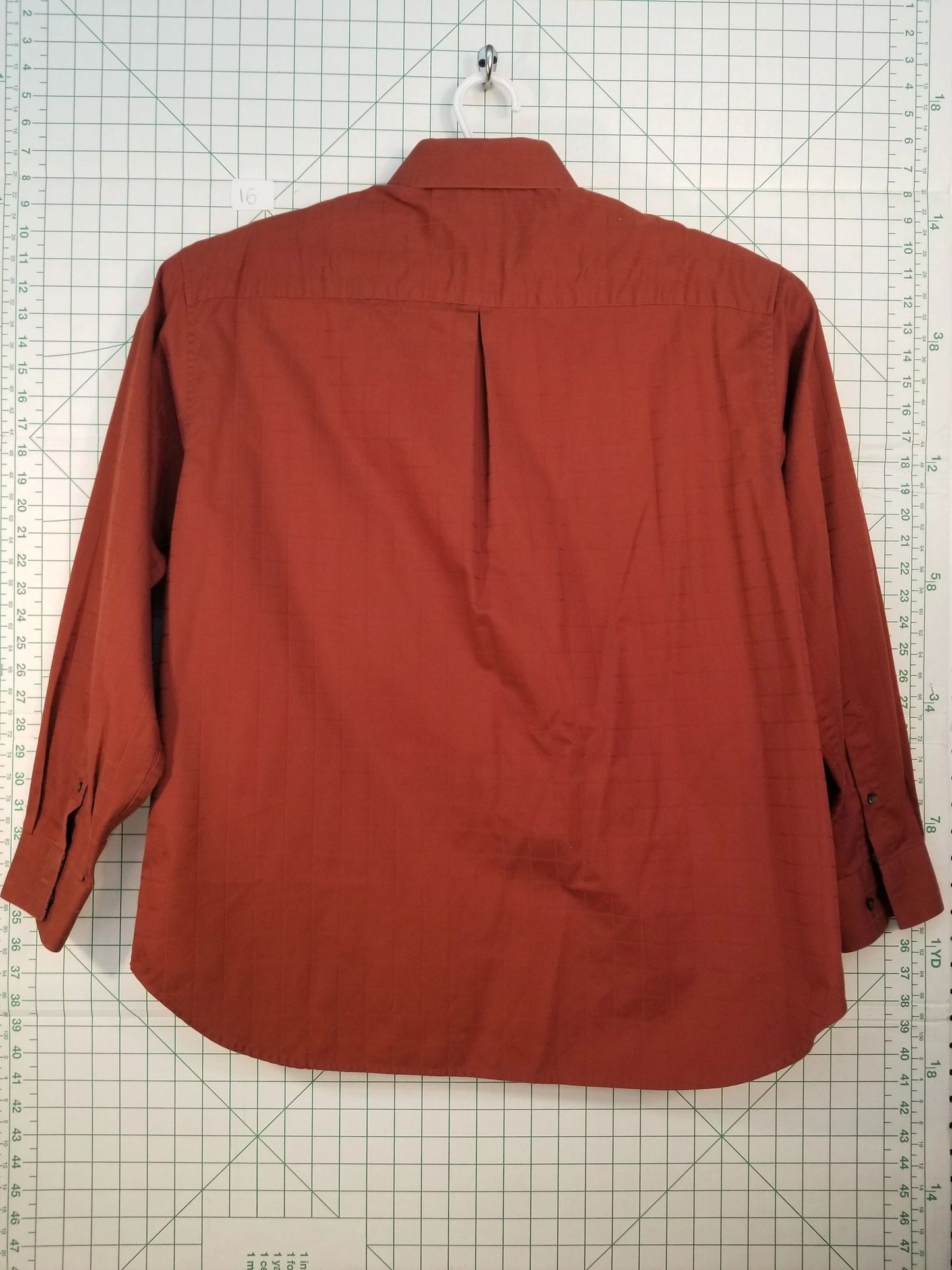 Crazy Horse Red Checker Long Sleeve Button Down
