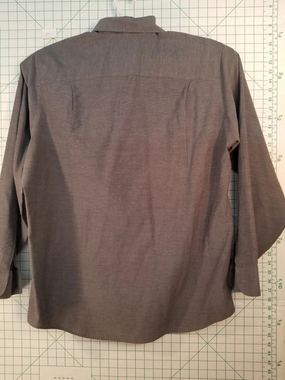Geoffrey Beene Grey Button Down Shirt