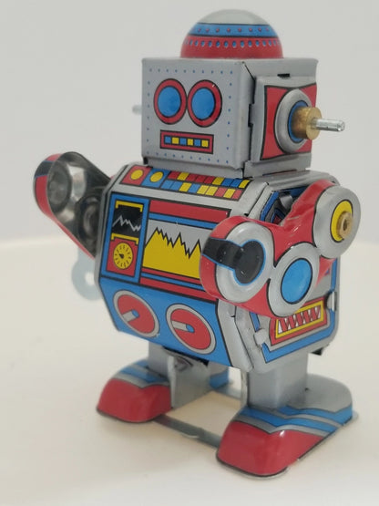 Tin Walking Robot Wind-up Collector's Toy