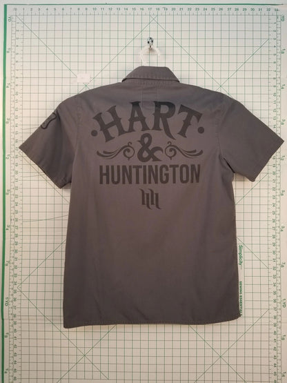 Hart and Huntington "Four Bar" Embroidered Shirt