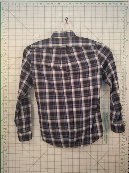 Phat Farm Long Sleeve Plaid Button Up