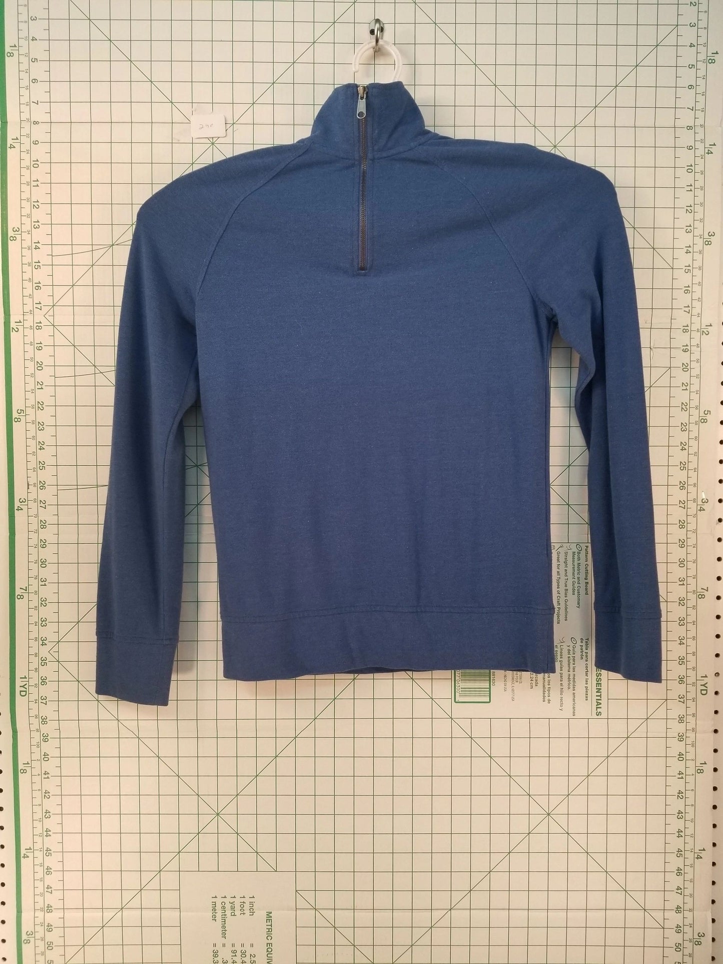 Goodfellow and Co. Blue Zip Up Pullover Sweater S