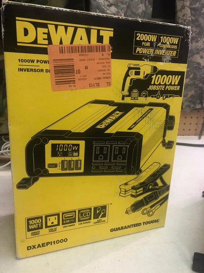 Dewalt 1000W Power Inverter