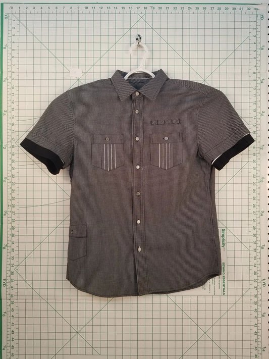 Armani Exchange Short Sleeve Button Up