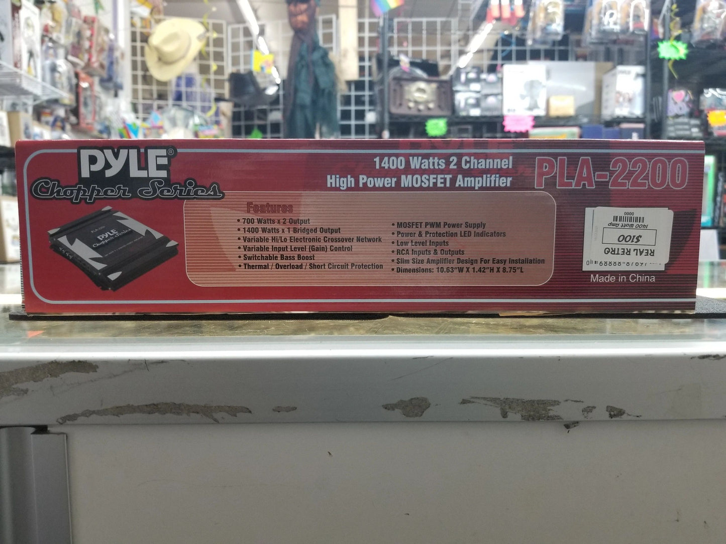 Pyle Chopper Series High Power MOSFET Amplifier