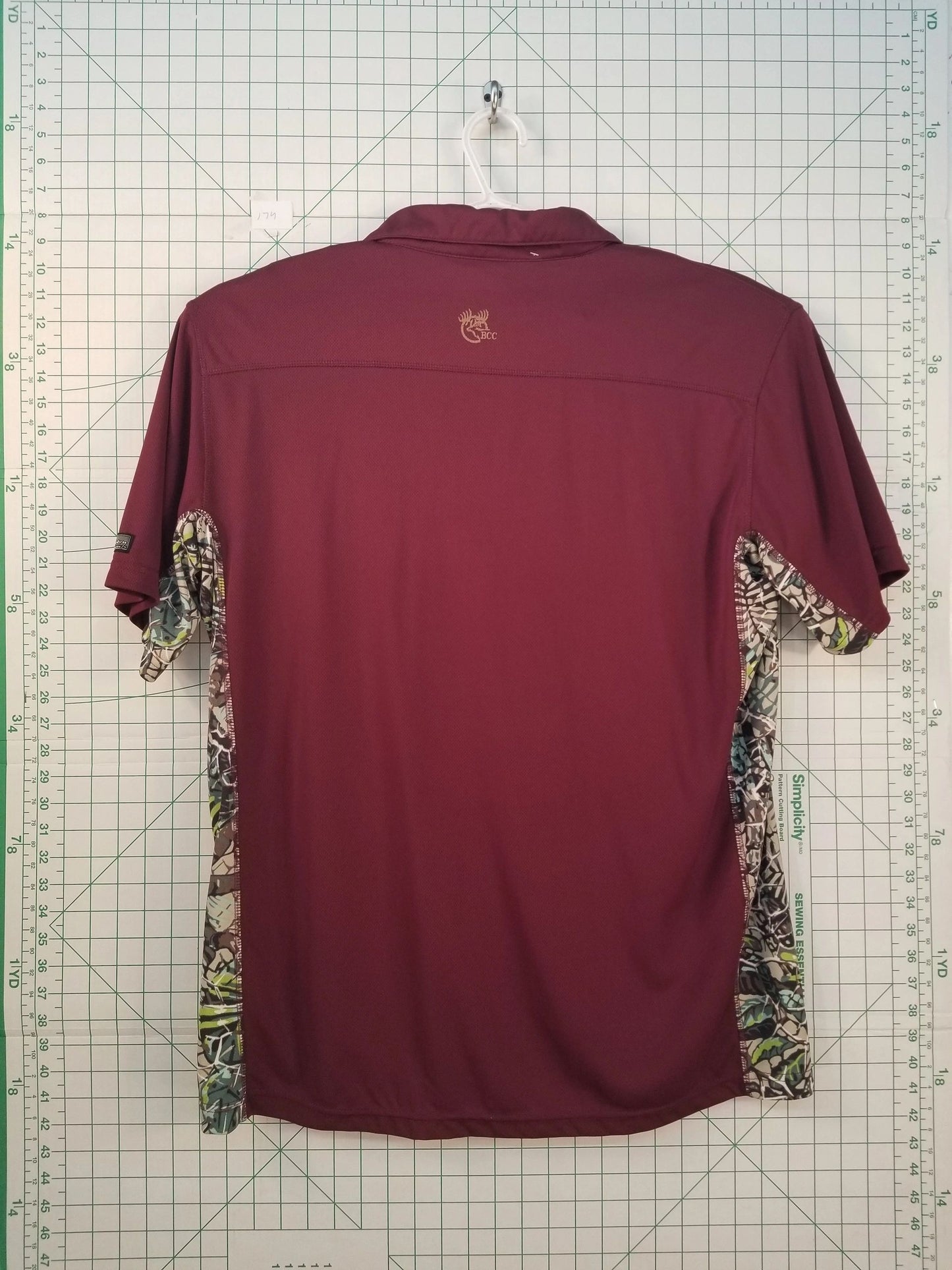 Brush Country Camouflage Red Polo XL