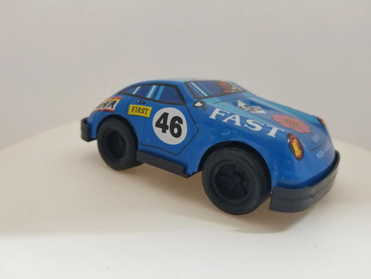 Tin Wind-up Racecar Collector's Toy