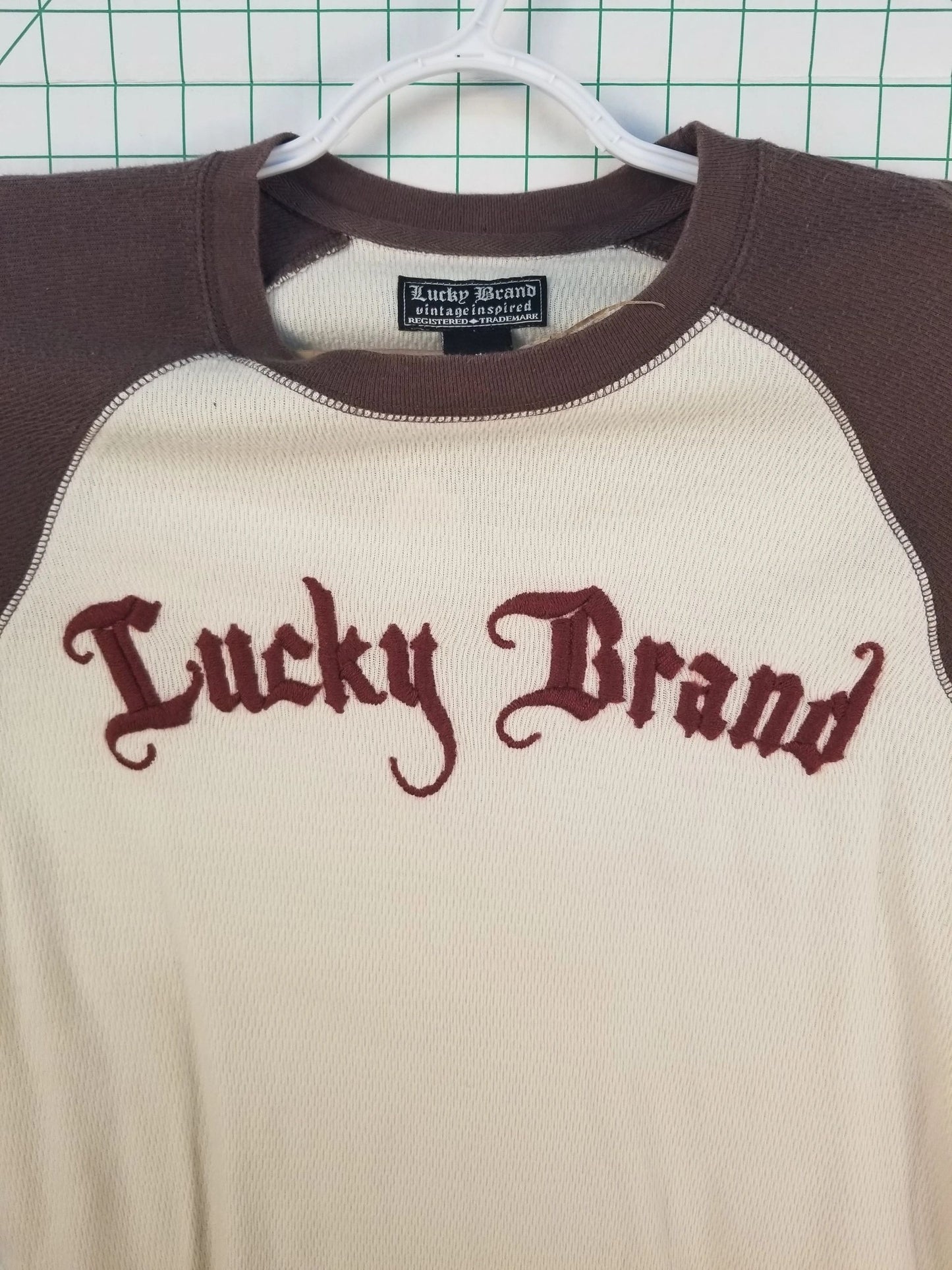 Lucky Brand Raglan Tee Medium