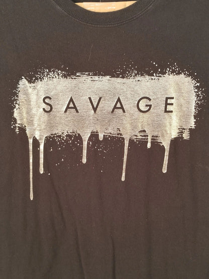 Savage Graphic Tee Black XL