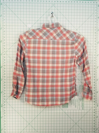 Jachs Girlfriend Plaid Flannel Button Down M