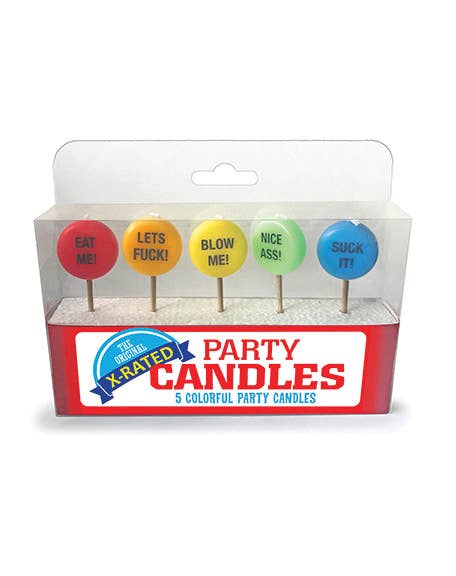 Little Genie Productions - ***SALE*** X-Rated Party Candle Set