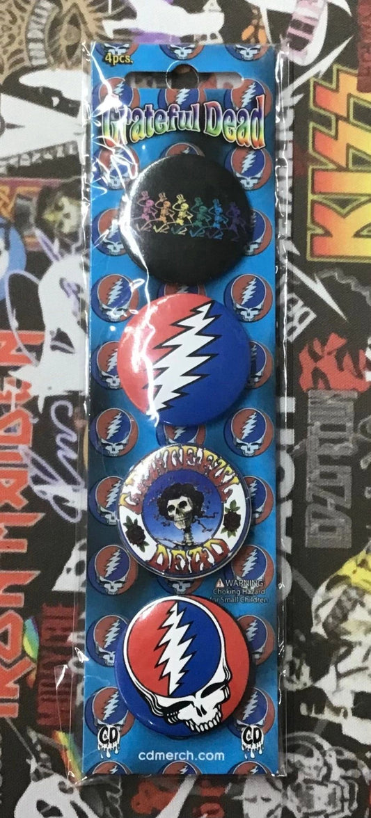 Grateful Dead Buttons