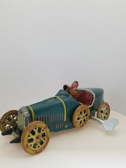 Tin Racecar Wind-up Collector's Toy