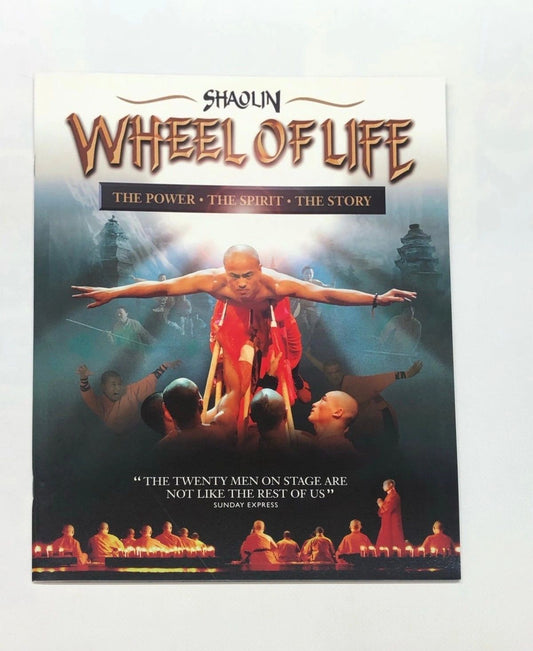 Shaolin Wheel Of Life Tour Book
