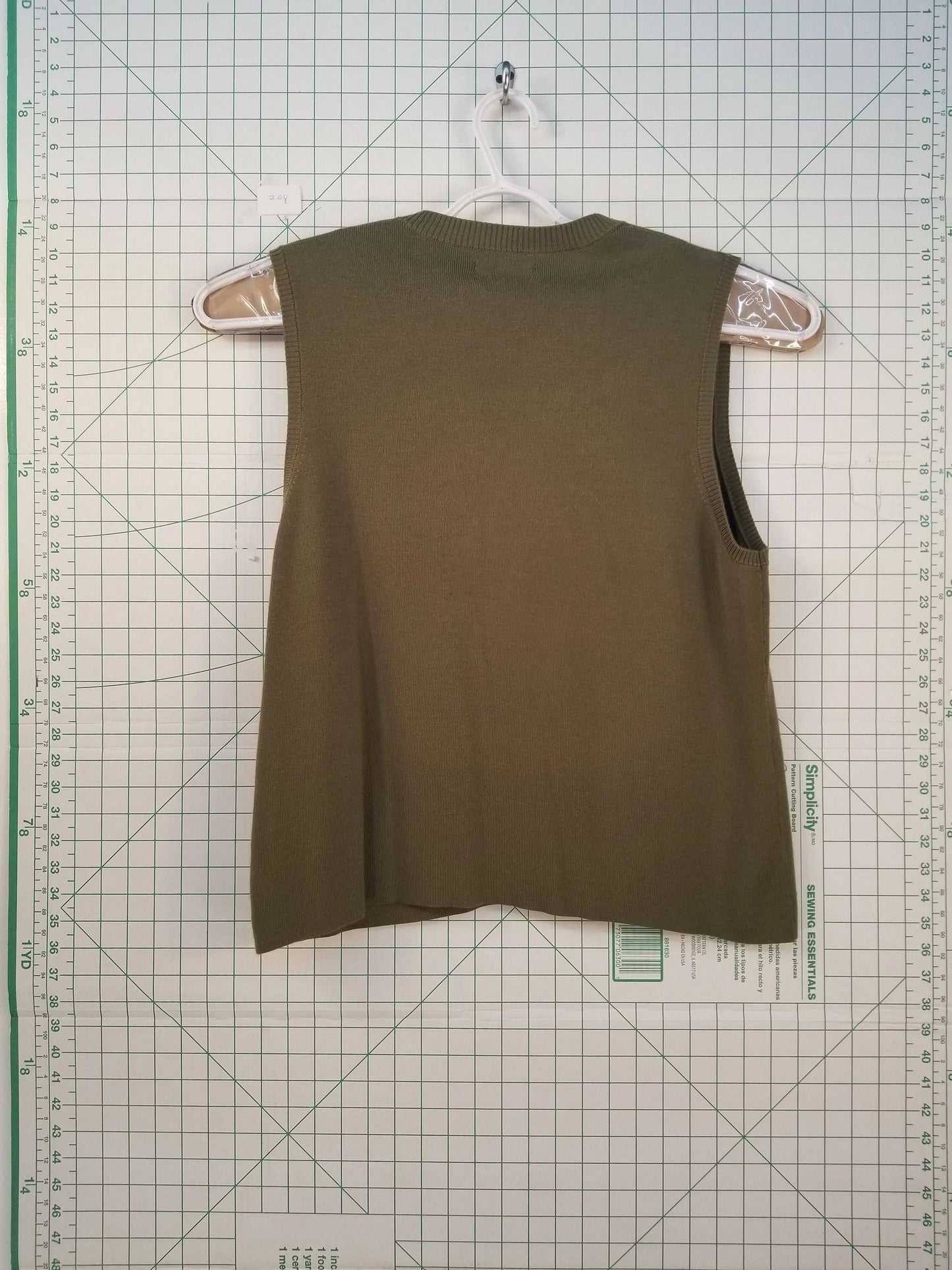 Twinhill Green Sweater Vest XL