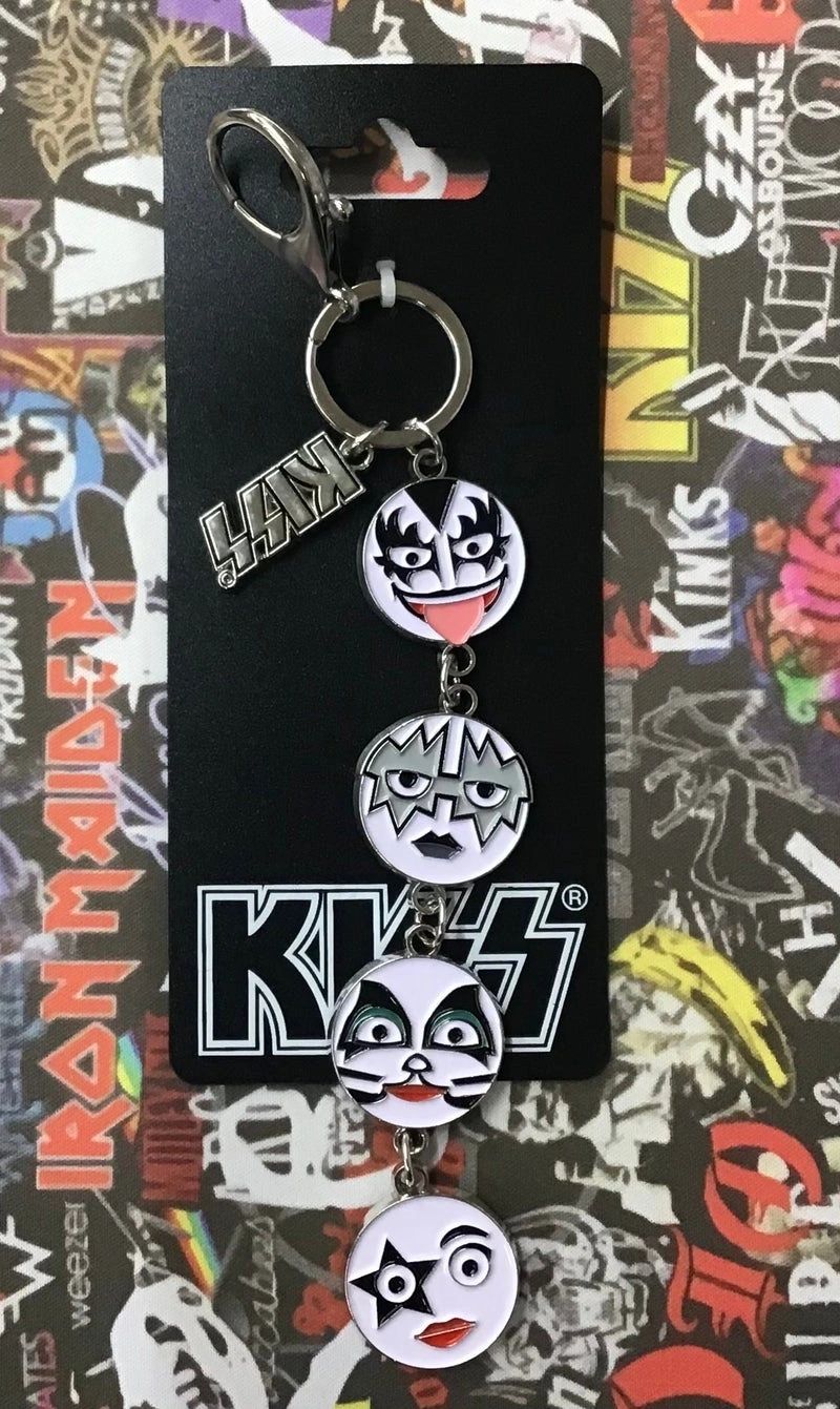 KISS Keychain Charms