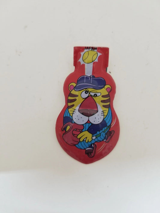 Tin Red Clicker Tiger Toy