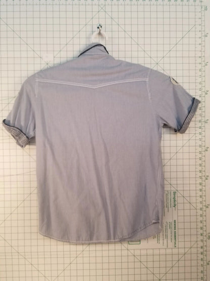 Red Snap Jean Co Short Sleeve Button Down