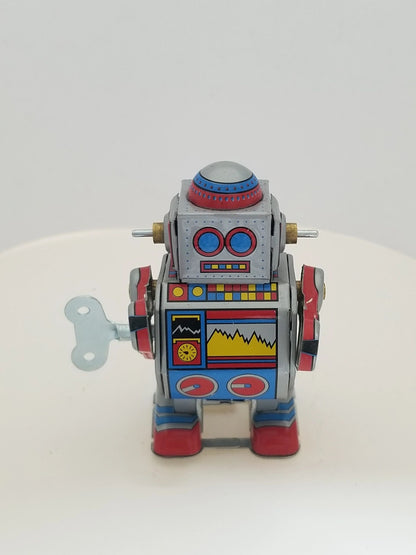 Tin Walking Robot Wind-up Collector's Toy