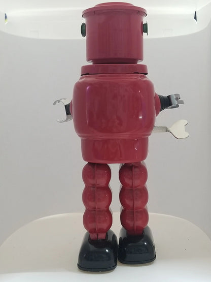 Big Red Tin Robot Wind-up Collector's Toy