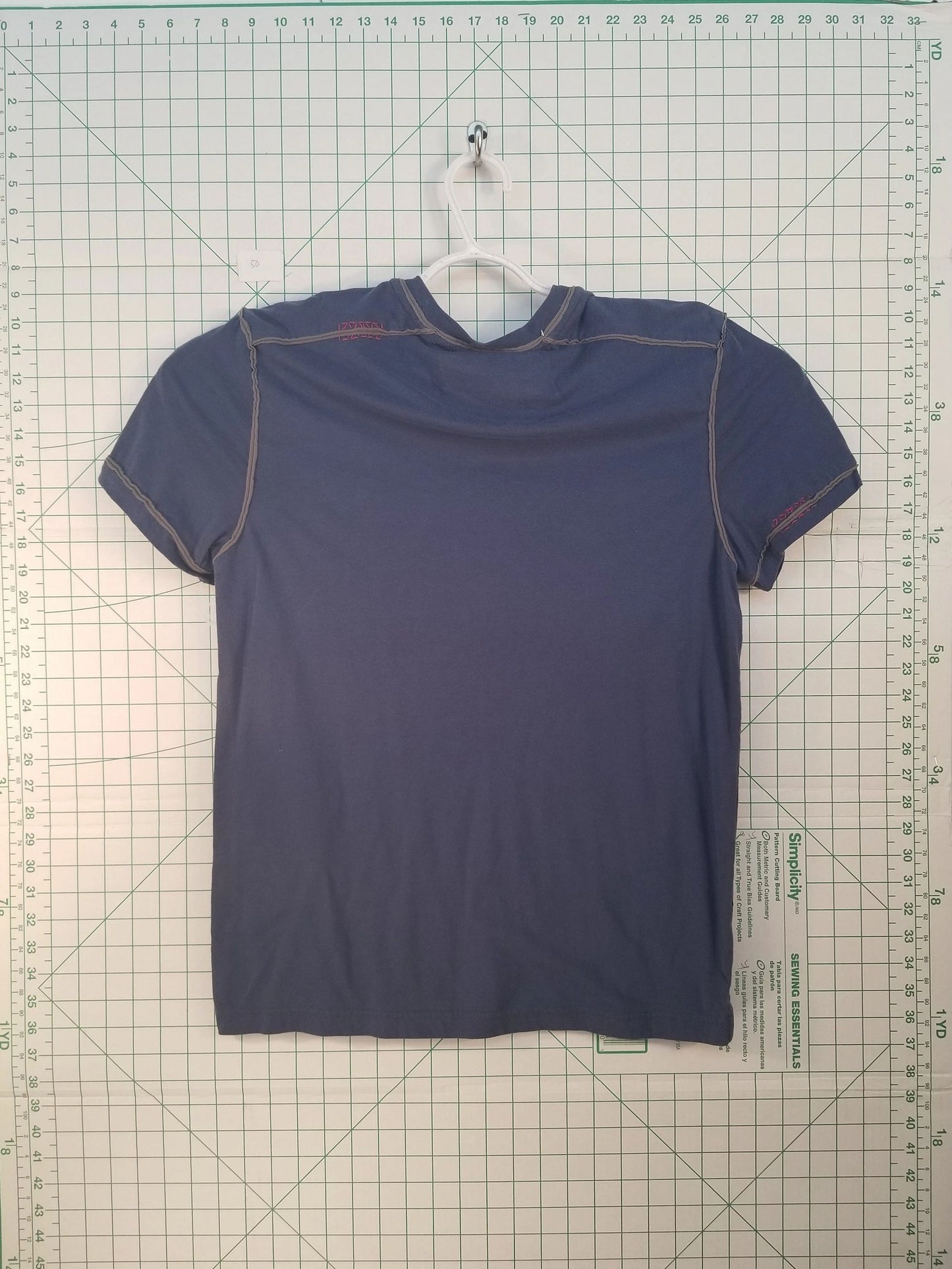 Guess USA Button V-Neck Tee