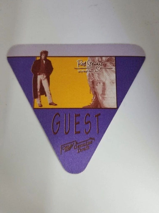 Rod Stewart Vagabond Heart Tour Backstage Pass