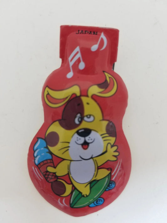 Tin Red Clicker Dog Toy