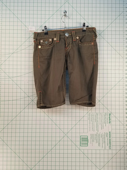 True Religion Brown Shorts