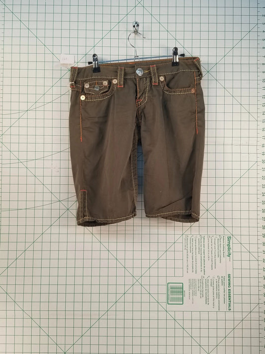 True Religion Brown Shorts