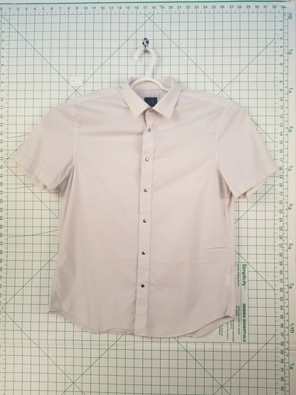 Armani Exchange Short Sleeve Button Down Shirt