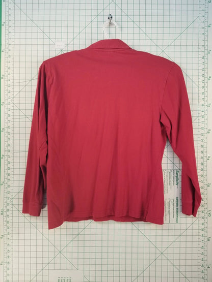Brooks Brothers Long Sleeve Red Polo XL